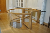 Τζαμένιο προστατευτικό σκάλας