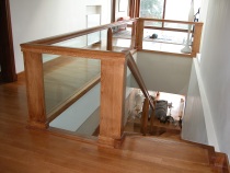 Ξύλινη κουπαστή