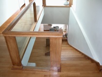 Τζαμένια κάγκελα