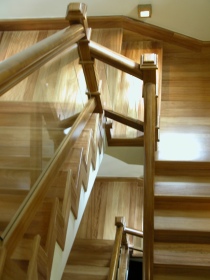 Τζαμένια κάγκελα