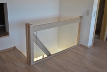 Κάγκελο από γυαλί