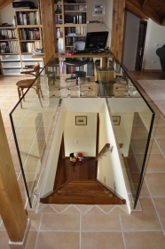 Κάγκελα από κρύσταλλο