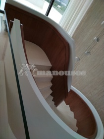 Λεπτομερεια ελικοειδούς σκάλας