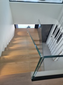 Γυάλινο προστατευτικό σκάλας