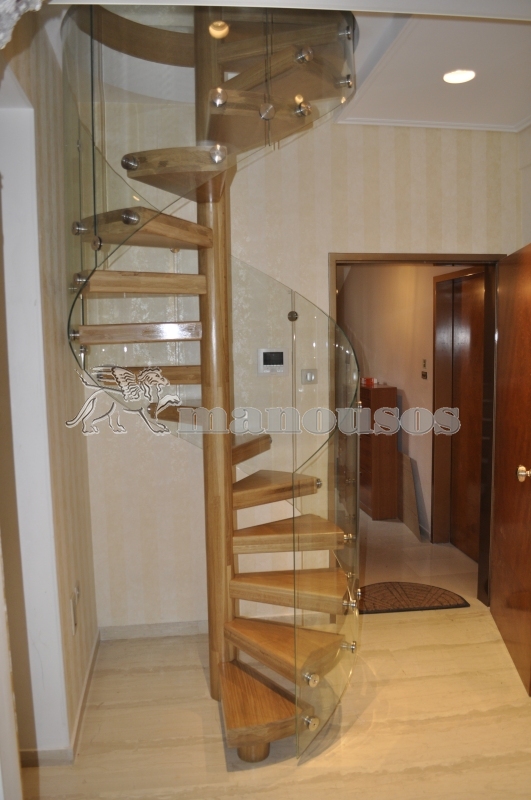 Κυκλική με γυαλί  S-0158